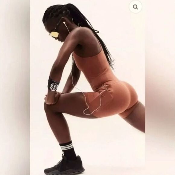 New FP Movement Never Better Runsie Sleeveless Bodysuit M - Picture 3 of 13